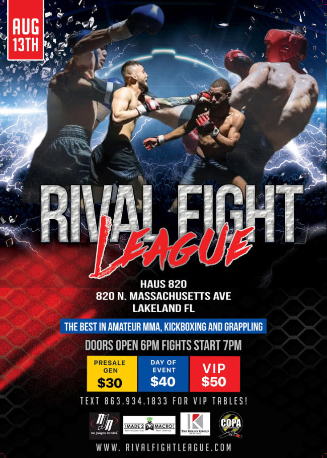 Rival Fight League Amateur MMA with Professional Style Mixed Martial